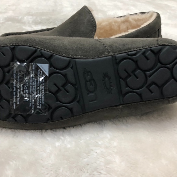Brand New - UGG Ascot Slipper, Grey Suede, Men’s size 8 main image 5